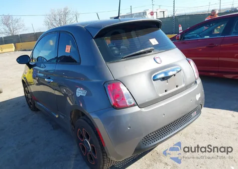 2013 Fiat 500E Battery Electric from USA, damaged, VIN 3C3CFFGEXDT744380